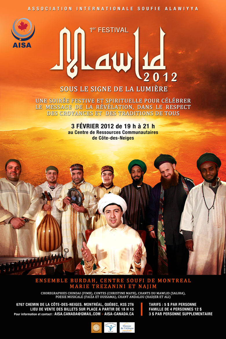 1er festival Mawlid 2012 de Montreal